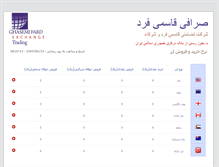 Tablet Screenshot of ghasemifard.com